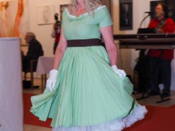 Fashion Show in der Contemplor Galerie Wien am 14. 03. 2024